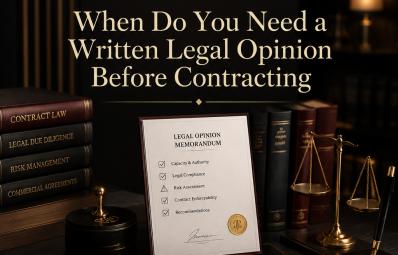 काहिरा में वकील: written legal opinion Egypt के लिए व्यावहारिक कानूनी गाइड