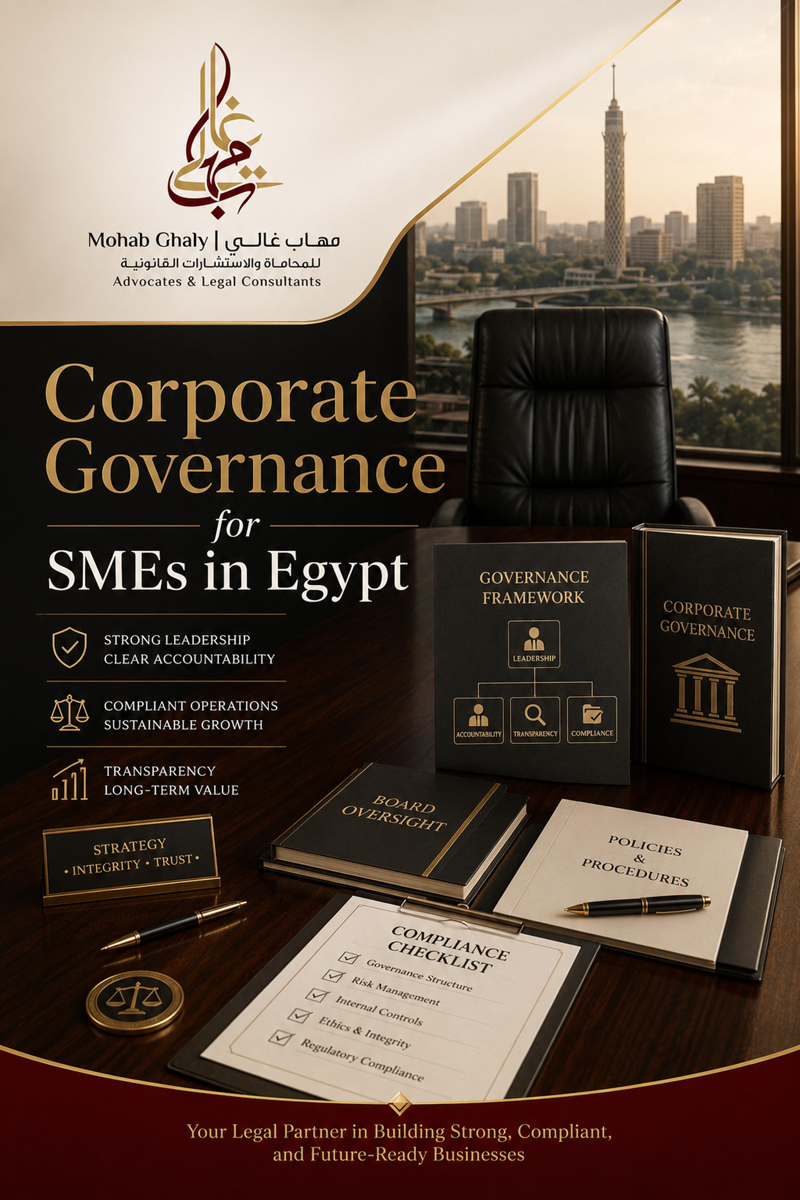Corporate governance for SMEs in Egypt