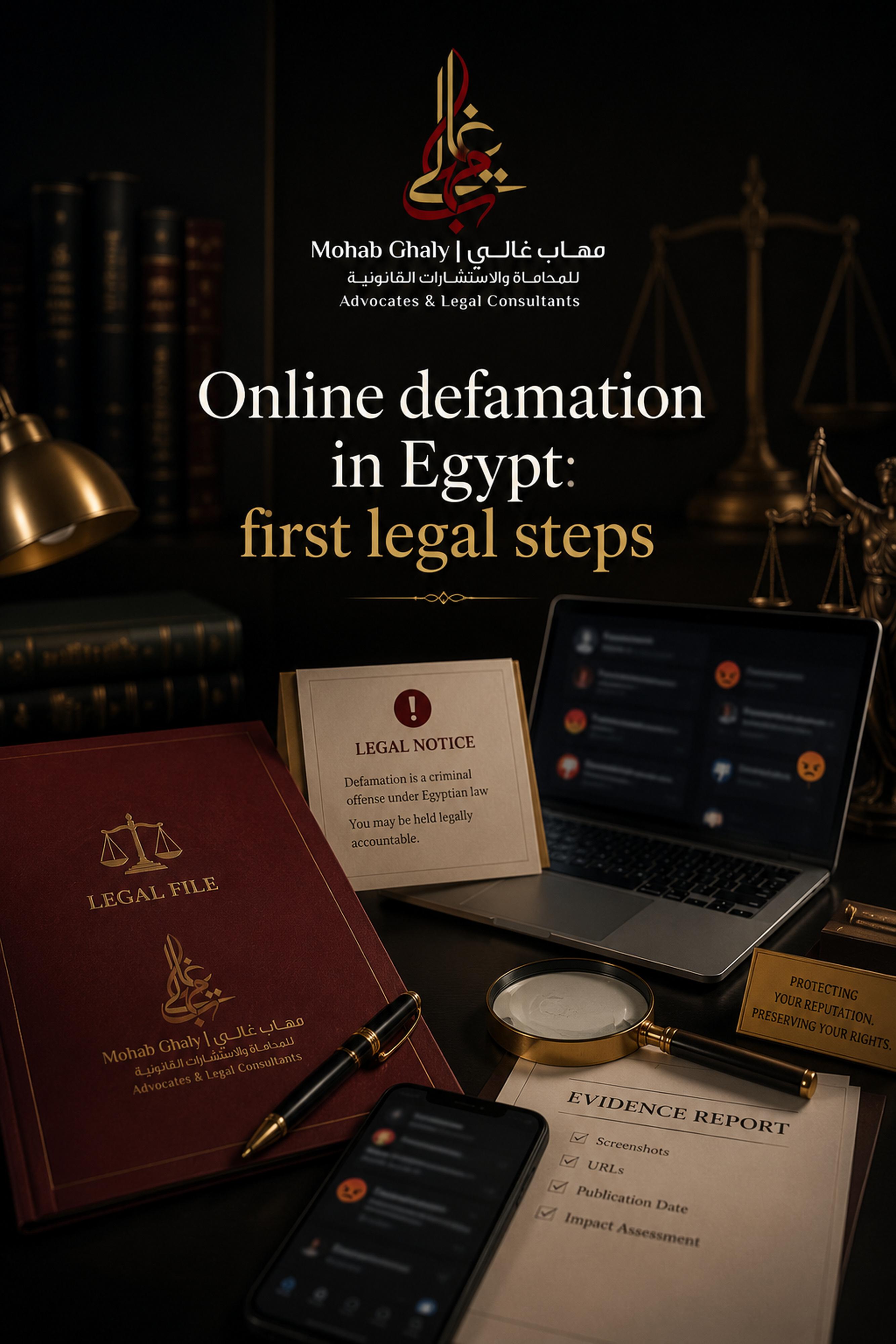 Online defamation in Egypt: first legal steps