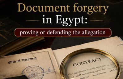قاہرہ میں فوجداری وکیل: document forgery Egypt کے لیے عملی قانونی رہنما