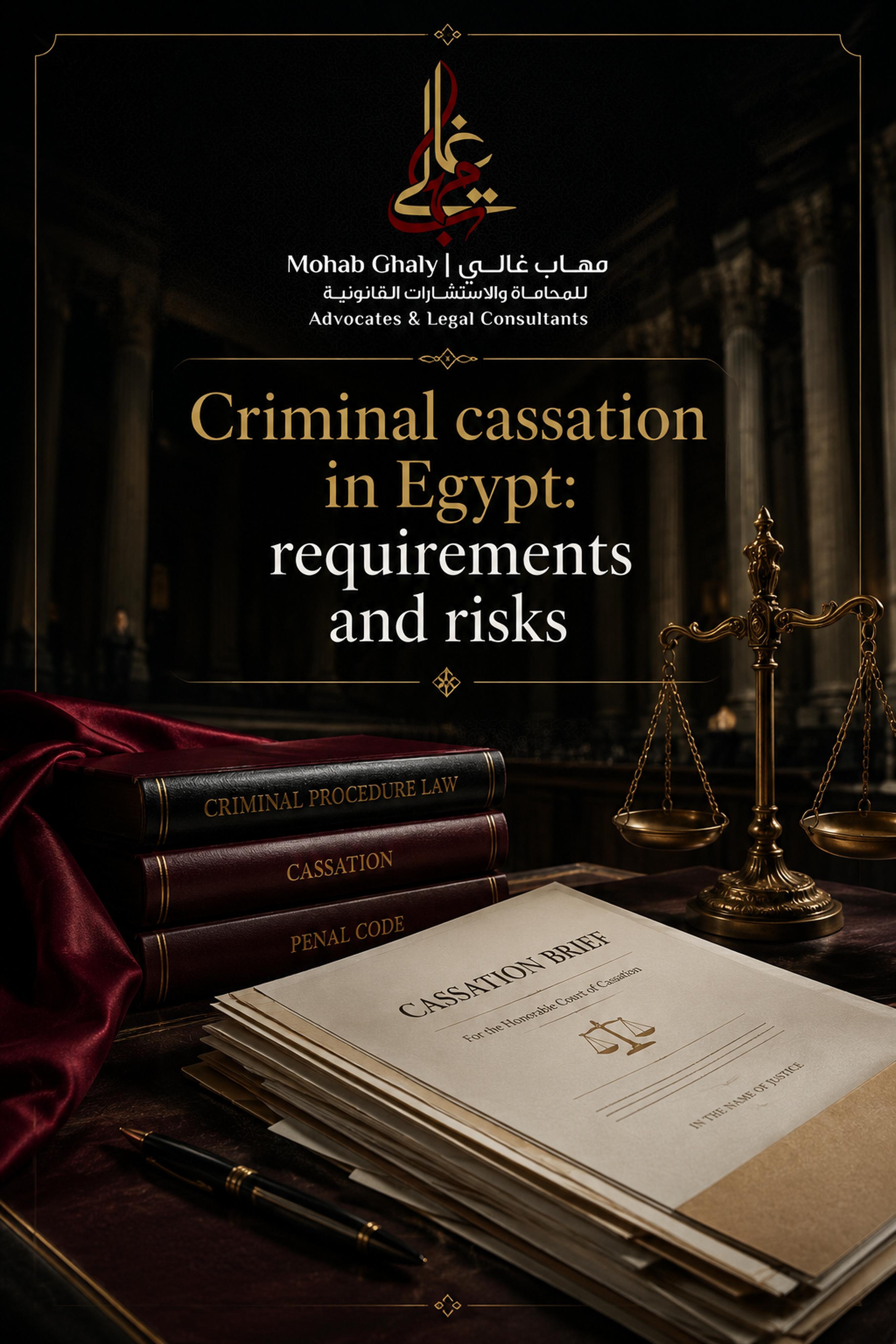 काहिरा में आपराधिक वकील: criminal cassation Egypt के लिए व्यावहारिक कानूनी गाइड