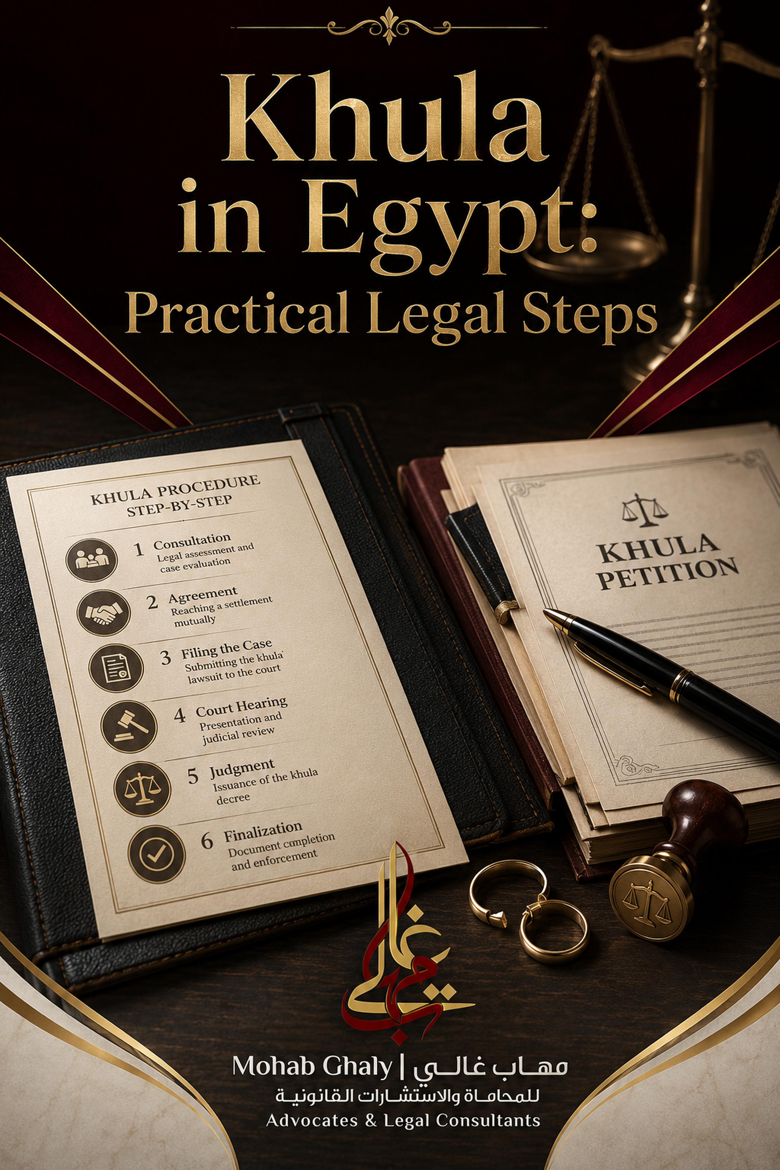 Khula in Egypt: practical legal steps