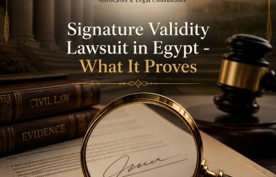 开罗房地产律师：signature validity lawsuit Egypt 实务指南