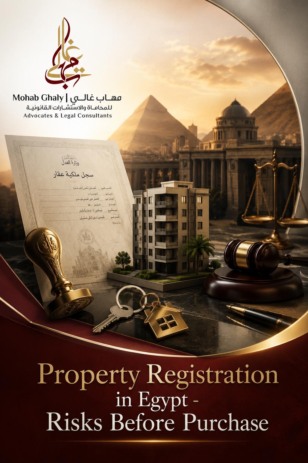 काहिरा में रियल एस्टेट वकील: property registration Egypt के लिए व्यावहारिक कानूनी गाइड