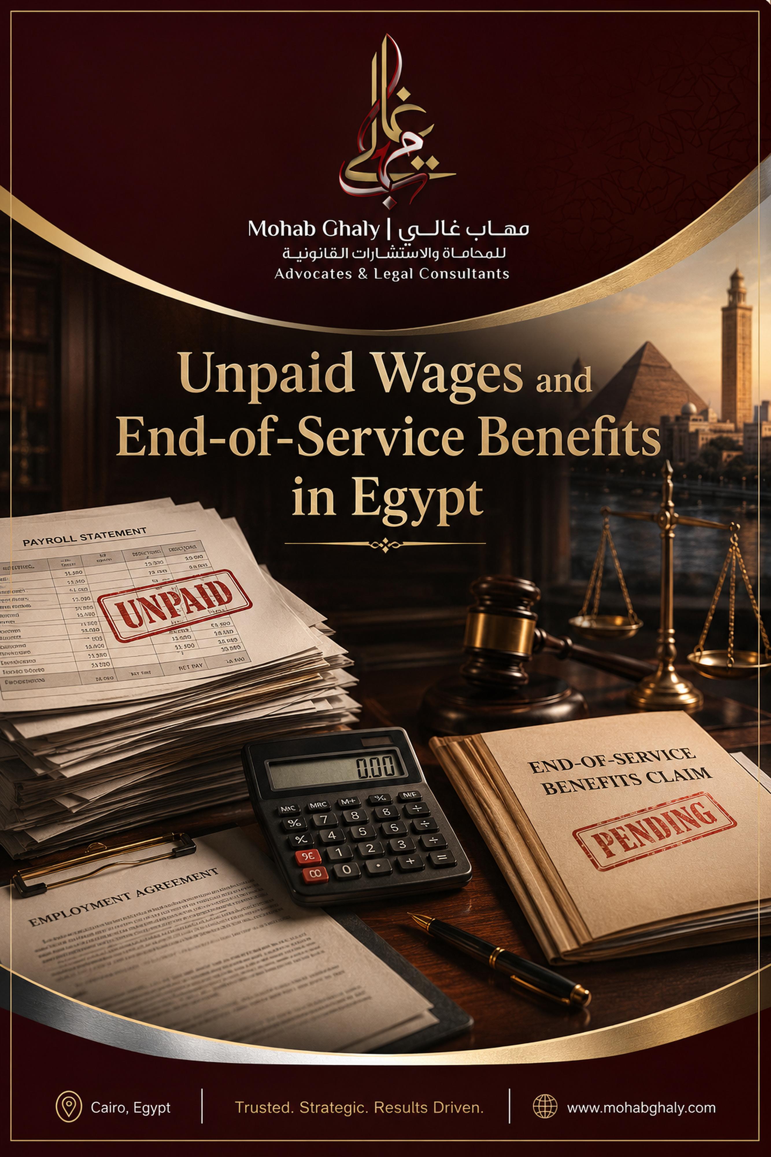 埃及劳动律师：unpaid wages Egypt 实务指南