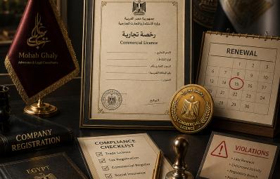 埃及行政、税务与知识产权律师：commercial licences Egypt 实务指南