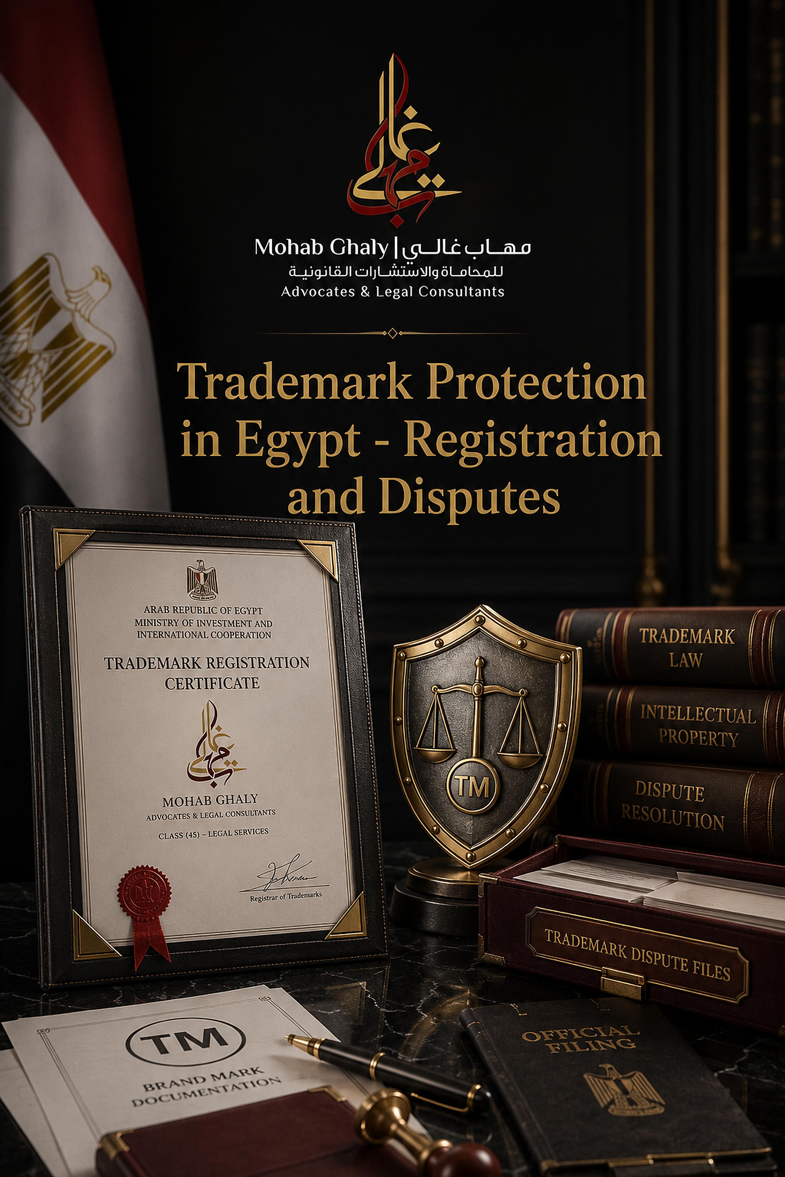 Trademark protection in Egypt: registration and disputes